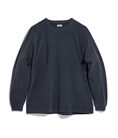 LONG SLEEVE FADE TEE SHIRT［015FD252013］NAVY【2025AW】