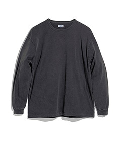 LONG SLEEVE FADE TEE SHIRT［015FD252013］BLACK【2025AW】【SOLDOUT】