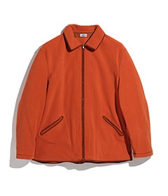 FLEECE ZIP BLOUSON［015FD252018］ORANGE【2025AW】