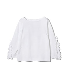 Swallow Frill Basque Shirt［RV1087］White【2025AW】