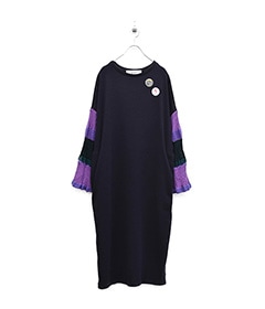 Drift Sleeve Dress［BSD25AW-15］NAVY【2025AW】【SOLDOUT】