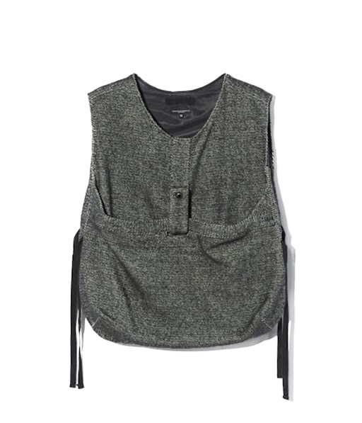 Newsboy Vest - Wool Shaggy Twill［RV124］【2025AW】