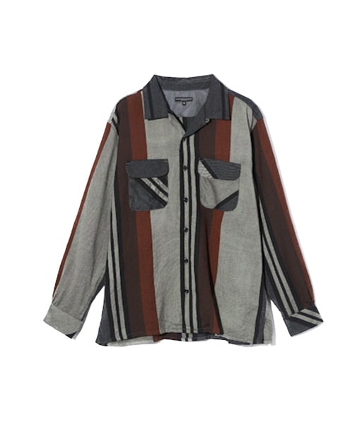 Classic Shirt - Wide Stripe Worsted Wool［RV015］【2025AW】