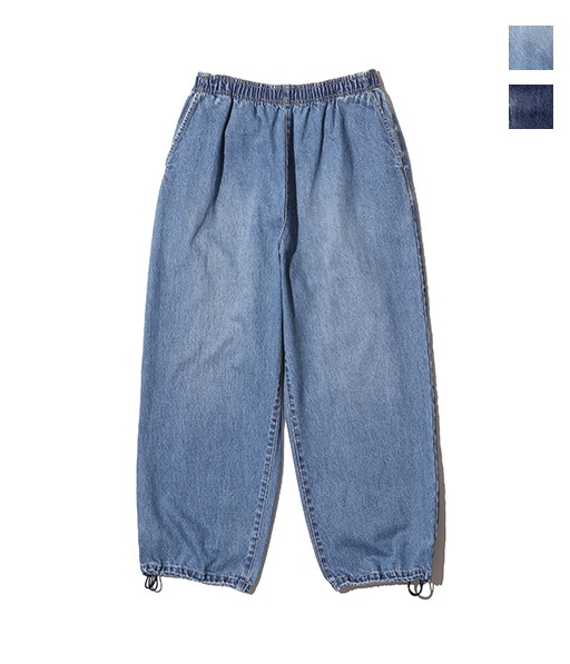 CORPORATE DENIM EASY PANTS［FSC261-40209FB］【2026SS】
