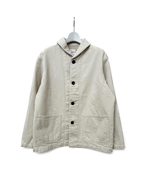 CO/HE USN SHAWL COVERALL［26S-BIS-BZ07H］UN DYED【2026SS】