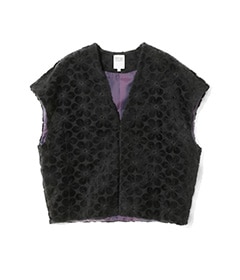 《会員限定SALE》Fur Bolero - Original Embroidery Fur［RV1031］【2025AW】