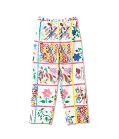《会員限定SALE》Fete Pant - FloraEMB.Pt［OR702］【2024SS】