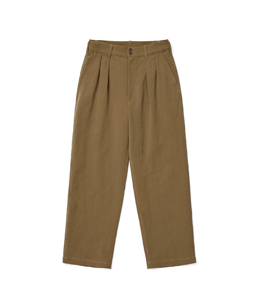 R/C WEST POINT TUCKED MIL-TROUSERS［UPT75-LA228］【2026SS】【SOLDOUT】