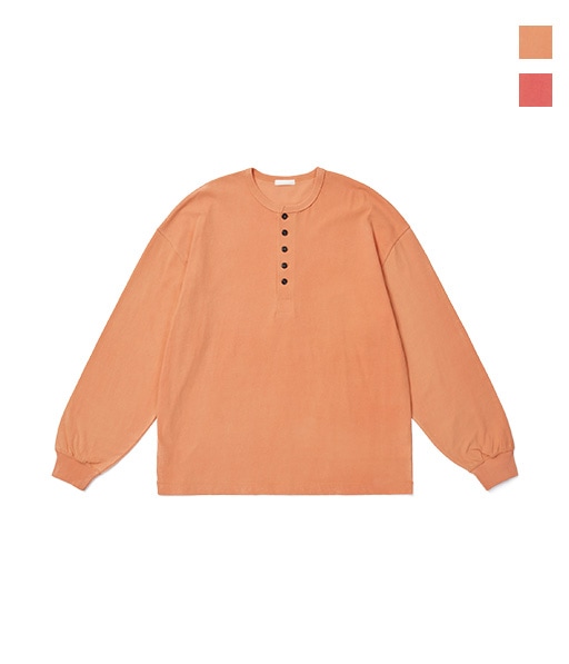 FADED TWIST TENJIKU HENLEY-NECK TOP［UCS107-LA244］【2026SS】