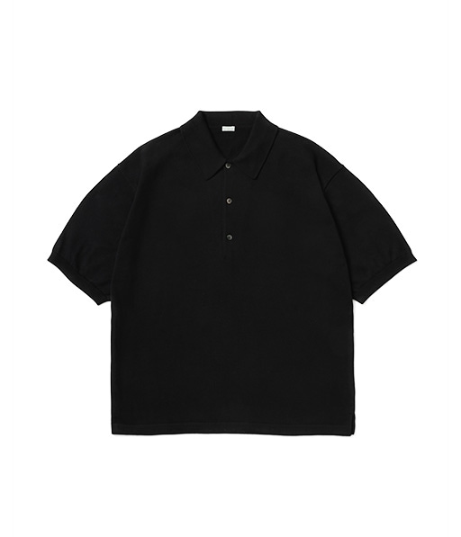 Cotton Knit S/S Polo Shirt［26SAP-03-02］【2026SS】【26STYLE1】【SOLDOUT】