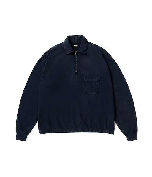 Vintage Light Weight Half Zip Sweatshirt［26SAP-05-08］【2026SS】【26STYLE1】