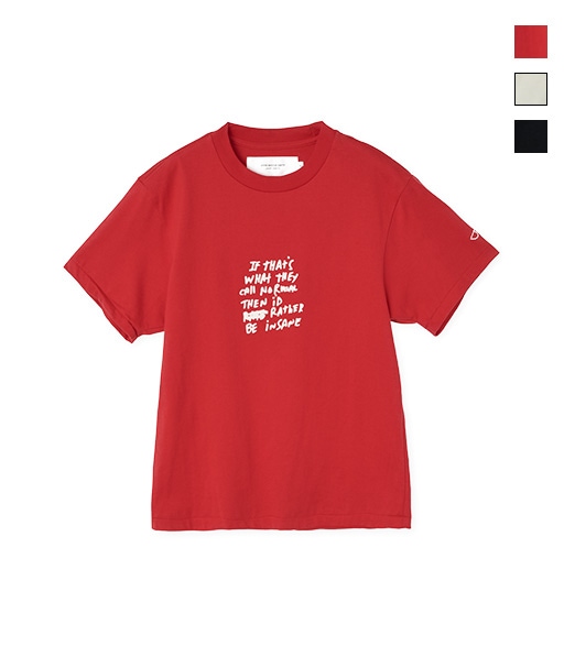 JAI TANJU BE INSANE S/S T-SHIRT［26SCT-#253S］【2026SS】