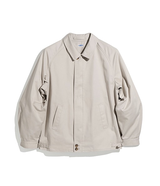 T/C TWILL ZIP UP BLOUSON【015FD261033】SAND BEIGE【2026SS】【SOLDOUT】
