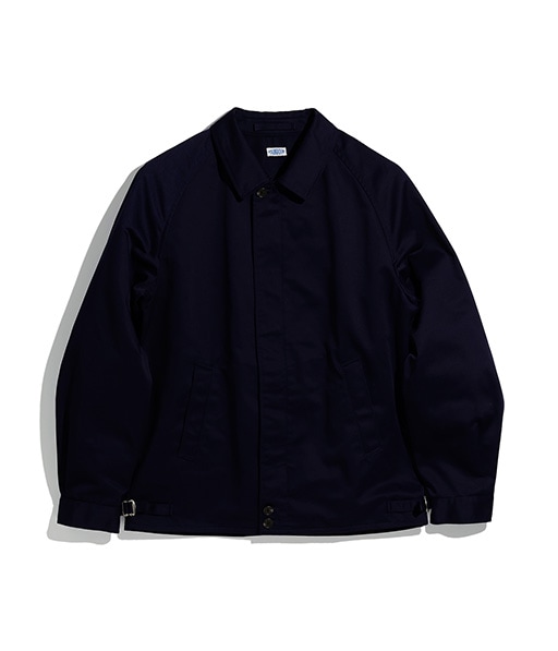 T/C TWILL ZIP UP BLOUSON【015FD261033】NAVY【2026SS】