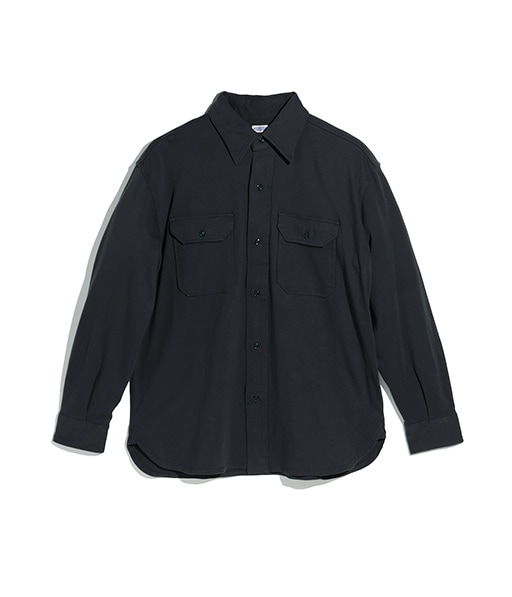 COTTON JERSEY SHIRT【015FD261012】NAVY【2026SS】