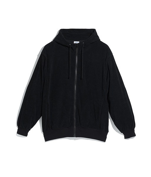 T/C PILE TRACK BLOUSON【015FD261008】BLACK【2026SS】