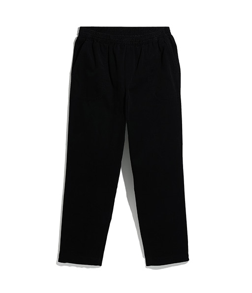 COTTON CORDUROY EASY PANTS【015FD261036】BLACK【2026SS】