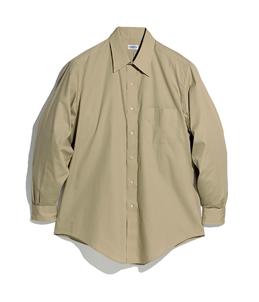 COTTON BROAD REGULAR COLLAR SHIRT【015FD261021】GREEN【2026SS】