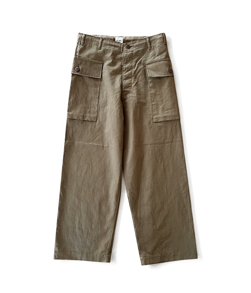 COTTON LINEN M43 TROUSERS［26S-BIS-PT34］【2026SS】【SOLDOUT】