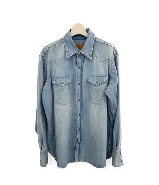 Denim western shirts［2614D］【2026SS】