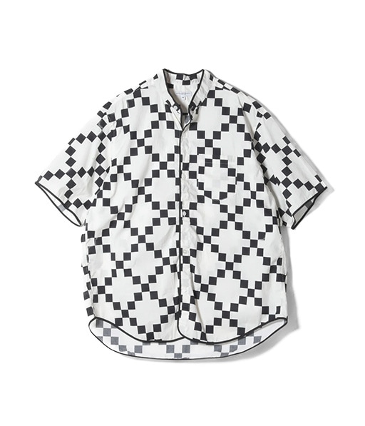 Copley Shirt - Cotton Checker Print［SW060］【2026SS】