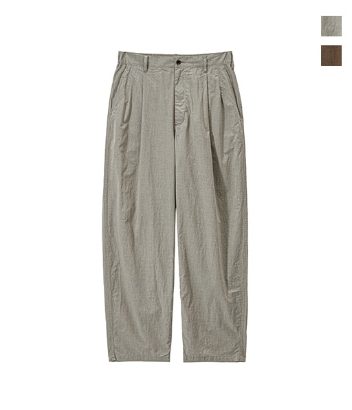 Cotton Wool Poplin Oversized Slacks［GM261-40308］【2026SS】