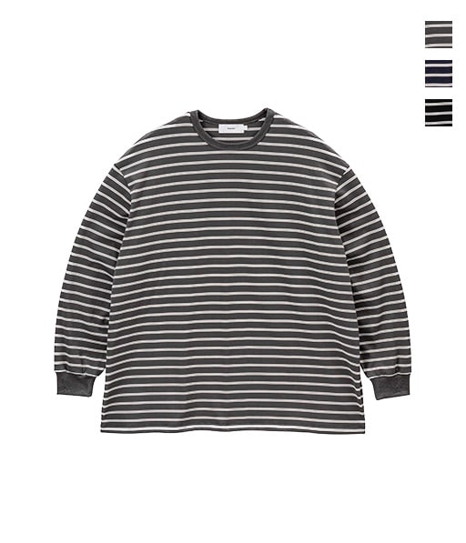 Tri Spun Border L/S Tee［GU261-70121B］【2026SS】
