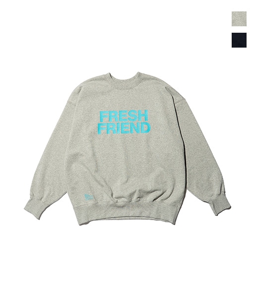 FRIEND EDITIONS LIGHT OZ CREW NECK SWEAT［FSC261-70093FE］【2026SS】