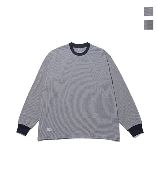 MICRO BORDER L/S TEE［FSC261-70168］【2026SS】
