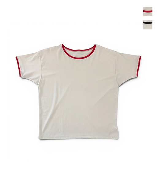 PIMA MOKLODI RINGER TEE［26S-BIS-CS61］STONE BASE【2026SS】