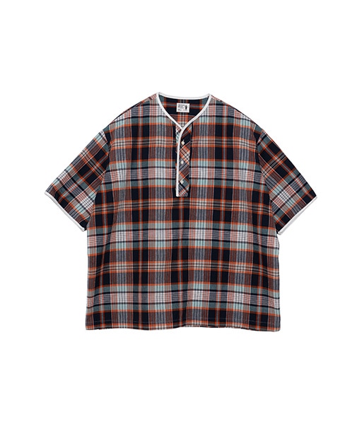 Albert - ORANGE MADRAS PLAID［HD261-50006］【2026SS】