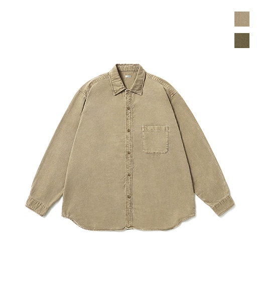 Vintage Cotton Moleskin Shirts［26AAP-02-16］【2026AW】【26STYLE2】【SOLDOUT】
