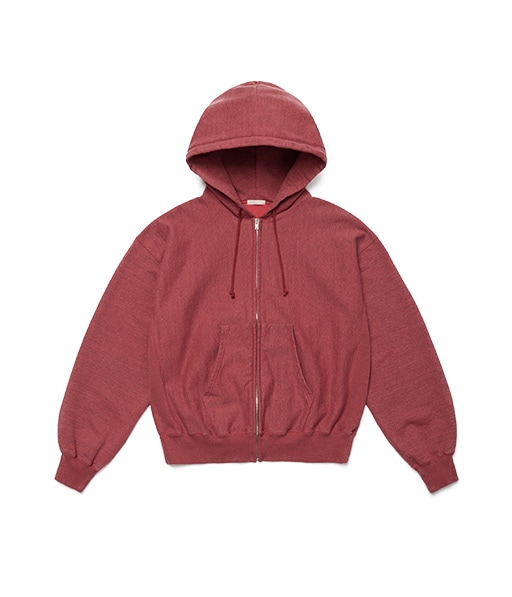 FADED SILKY TERRY RW ZIP UP PARKA［UCS115-LC274］【2026AW】
