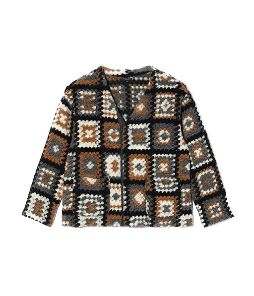 Knit Cardigan - Wool Poly Chenille［TX104］【2026AW】