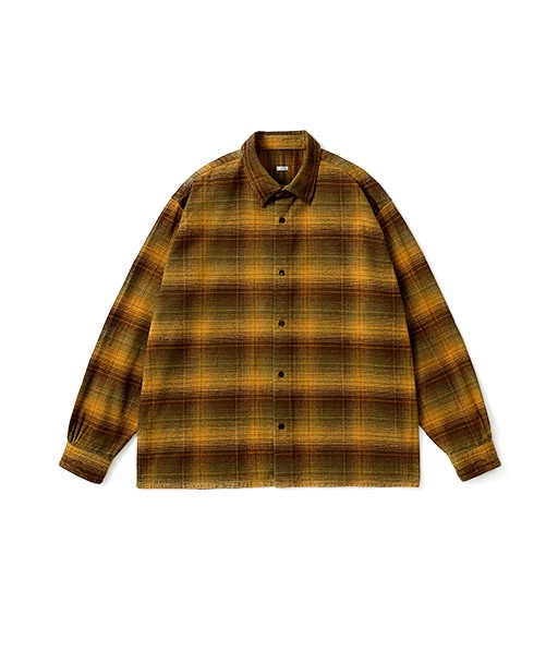 Vintage Cotton Silk Nep Twill Check Shirts［26AAP-02-06］【2026AW】【26STYLE2】【SOLDOUT】