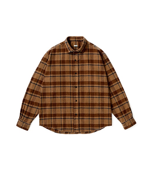 Vintage Cotton Silk Nep Twill Check Shirts［26AAP-02-07］【2026AW】【26STYLE2】【SOLDOUT】