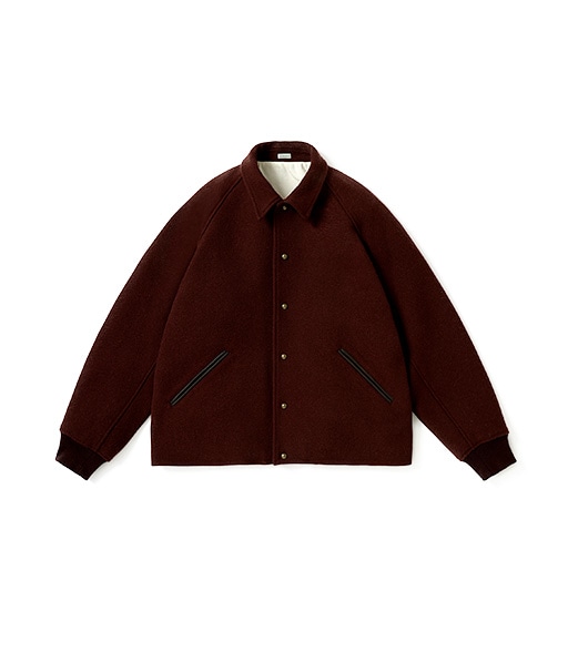 High Twist Cashmere Melton Coach Jacket［26AAP-01-16］【2026AW】【26STYLE2】【SOLDOUT】