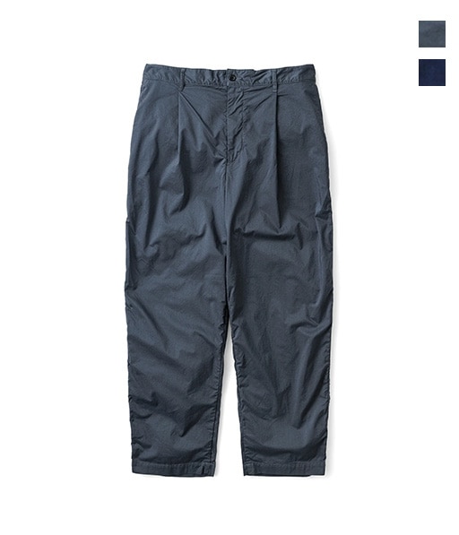 Garment Dyed Typewriter Oversized Slacks［GM263-40123B］【2026AW】