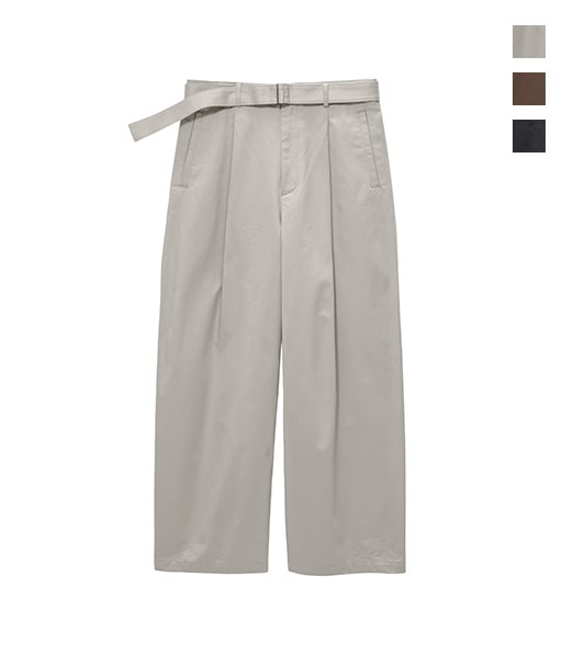 Dry Westpoint Barrel-Fit Belted Pants［GM263-40381］【2026AW】