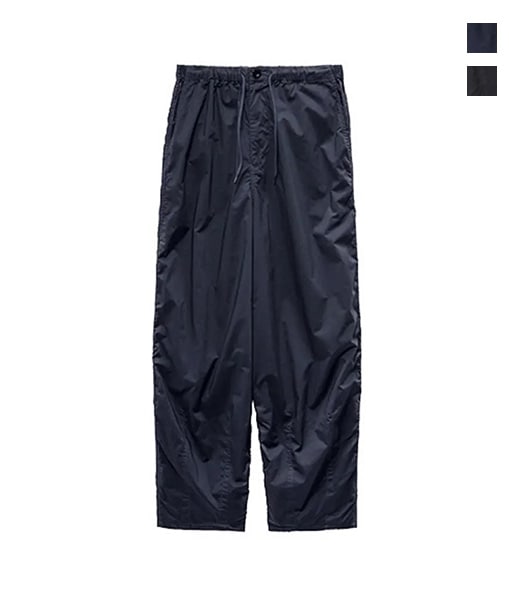 Garment Dyed Typewriter Parachute Pants-women［GL263-40127B］【2026AW】