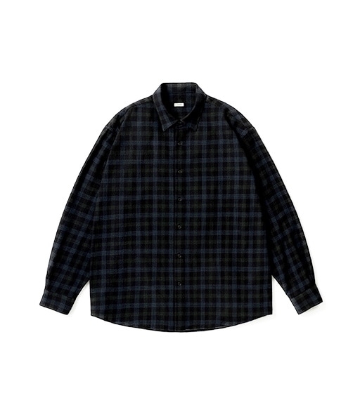 Wool Regular Collar Shirt［26AAP-02-21］【2026AW】【26STYLE2】【SOLDOUT】