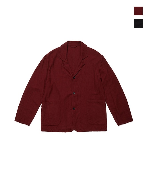 WASHED SUPER FINE WOOL VIYELLA JKT［UJK31-LC252-A］【2026AW】