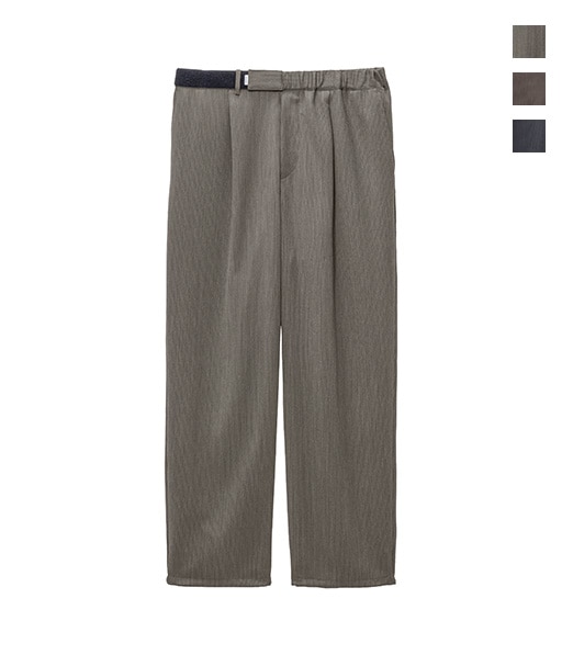 Melange Pique Chef Track Pants［GM263-40442］【2026AW】