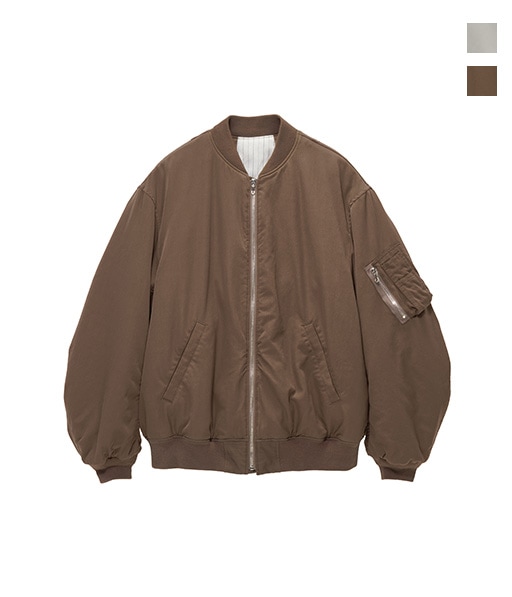 Fulled Wool Twill Flight Jacket［GU263-30411］【2026AW】