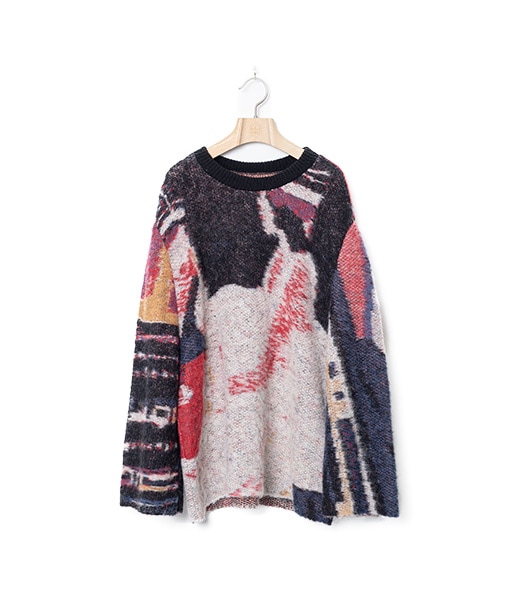 Dim Dream Knit Sweater［BSD26AW-09］BLACK【2026AW】