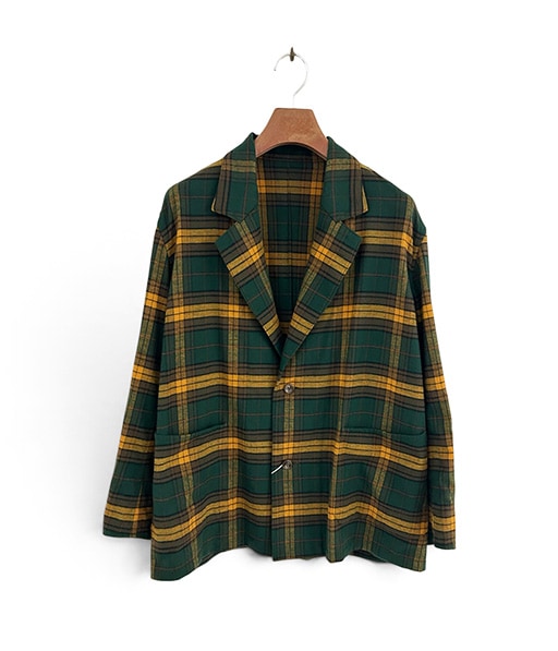 COVERALL JKT FLANNEL CHECK［260206］【2026AW】