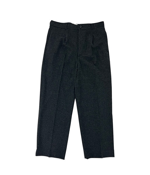 ALASHAN CASHMERE 1TUCK SLACKS［26W-BIS-PT03］【2026AW】