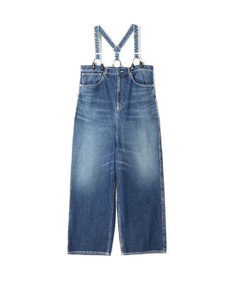 5Pocket Suspender Pants - Denim［PS1018］【SOLDOUT】