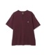 SALEHenry Neck Tee - Cotton PiqueQV355 Bordeaux2025SSۡ