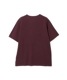 SALEHenry Neck Tee - Cotton PiqueQV355 Bordeaux2025SSۡ